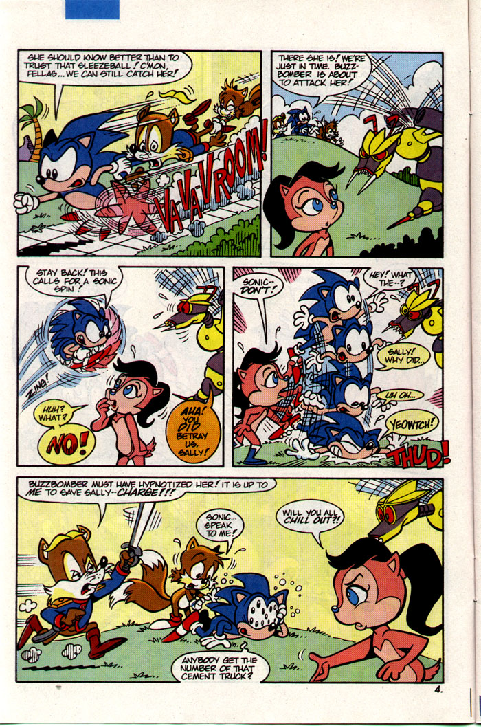 Sonic - Archie Adventure Series March 1993 Page 4